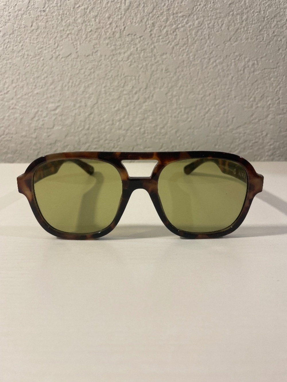 Aire Whirlpool Dark Tort & Khaki Tint Sunglasses Unisex NEW